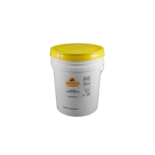 Schwartz's Kosher Hamburger 2850-3150 Count 3/16 Inch Pickle Slice Bulk, 1 x 5 GA Case - DOT product image 2