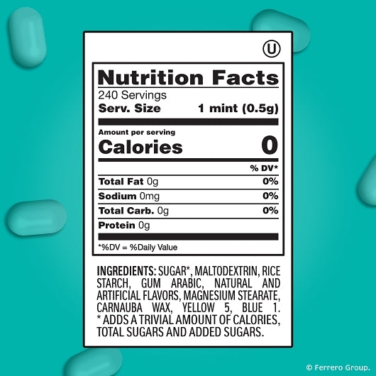 Tic Tac Candy Big Pack Wintergreen, 2 x 12 x 4 oz Case - Alternate product angle or state