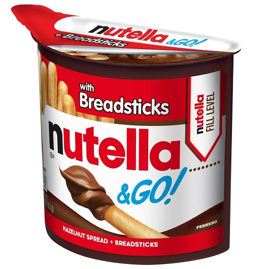Nutella & Go! Hazelnut Spread With Breadsticks, 24 x 1.8 oz Case - DOT product image 8