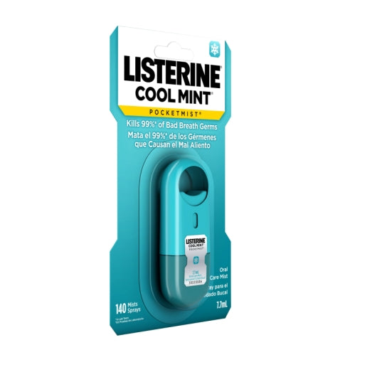 Listerine Cool Mint Pocketmist, 6 x 6 x 7.7 ML Case - DOT product image 2