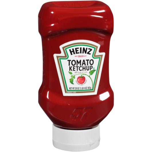 Heinz Foodservice Ketchup Bottle, 12 x 20 oz Case - Condiments & Sauces - image 2