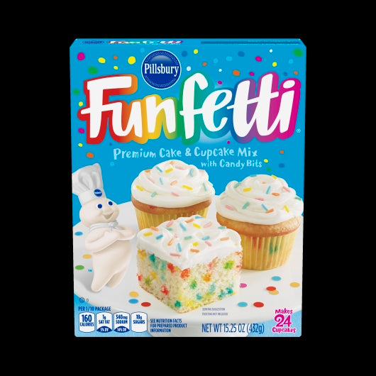 Pillsbury Funfetti Cake Mix, 12 x 15.25 oz Case - DOT product image 6