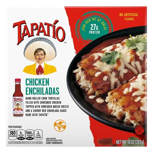 Tapatio Chicken Enchilada, 10 x 10 oz Case - Frozen Snacks & Appetizers - image 2