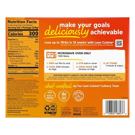 Lean Cuisine Swedish Meatballs, 12 x 9.125 oz Case - DOT product image 8