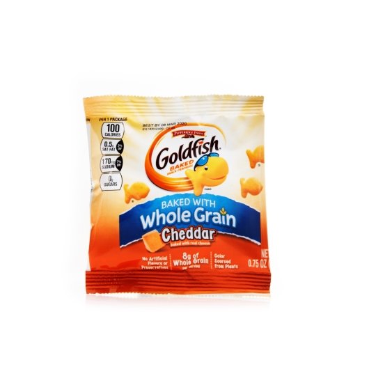 Pepperidge Farms Goldfish Cheddar Whole Grain Crackers, 300 x 0.75 oz Case - DOT product image 2