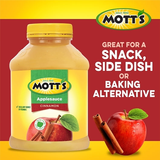 Mott's Cinnamon Applesauce, 8 x 48 oz Case - DOT product image 8