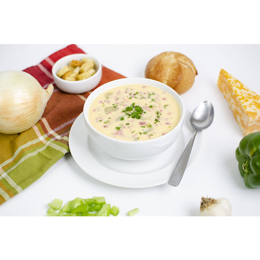 Taste Traditions SOUP WISCONSIN CHEDDAR, 2 x 8 lb Case - Alternate product angle or state