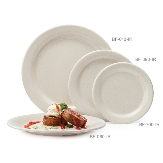 G.E.T. Enterprises Santa Fe 9 Inch Ironstone Plate, 1 x 2 DZ Case - Plates Bowls