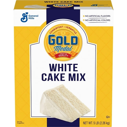 Gold Medal White Cake Mixes 6 Case 5 Pound - DOT product image 2