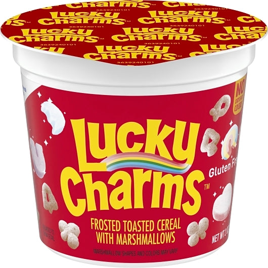 Lucky Charms Cereal Single Serve, 2 Ounce, 60 Count - DOT product image 2