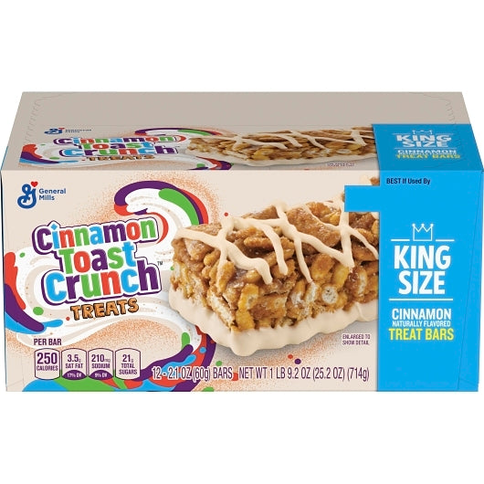 Cinnamon Toast Crunch Cereal Treat Bar, 8 x 12 x 2.1 oz Case - DOT product image 2