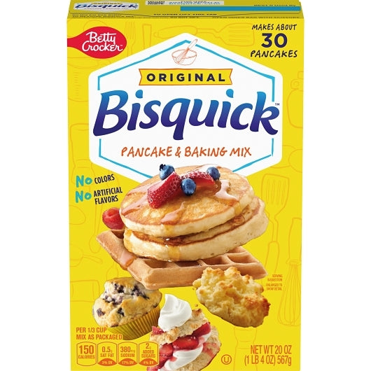 Bisquick Pancake & Baking Mix, 12 x 20 oz Case - DOT product image 2