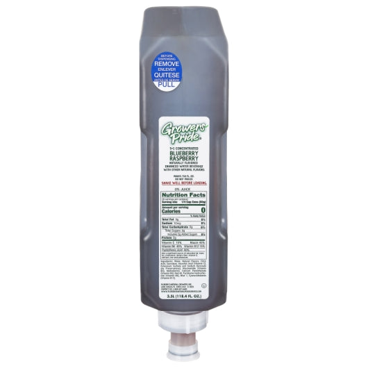 Floridas Natural Growers Shelf Stable Blueberry Raspberry Flavored Water, 3 x 3.5 LT Case - DOT product image 8