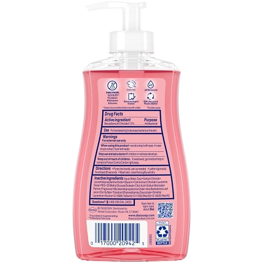 Dial Complete Liquid Hand Soap Pomegranate & Tangerine, 3 x 4 x 11000 fl oz Case - Health & Personal Care - image 2