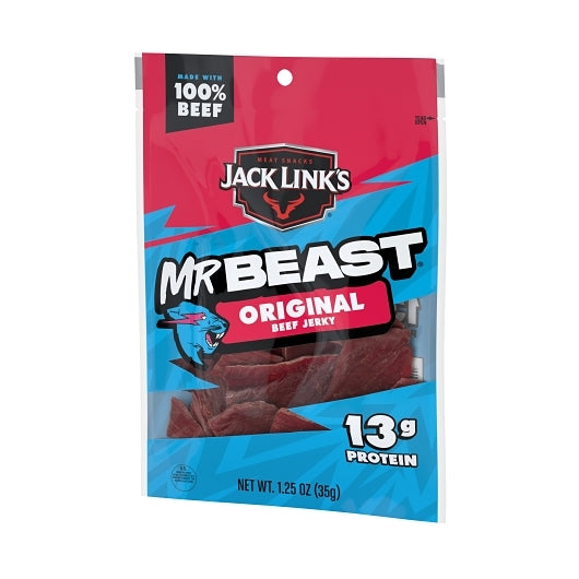 Jack Link's x MrBeast Original Beef Jerky, 6 x 10 x 1.25 oz Case - DOT product image 8