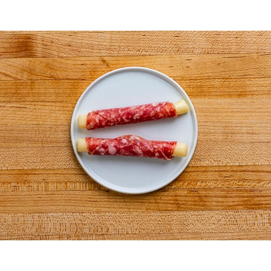 Fiorucci Uncured Sopressata Fontina Cheese Panino, 16 x 1.2 oz Case - Meat Snacks - image 2