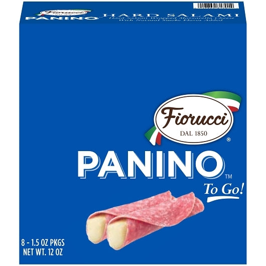 Fiorucci Foods Panino Hard Salami, 2 x 8 x 1.5 oz Case - DOT product image 2