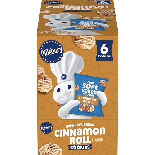 Pillsbury Mini Soft Baked Cinnamon Roll Cookies, 9 x 6 x 3 oz Case - Bakery & Desserts - image 2