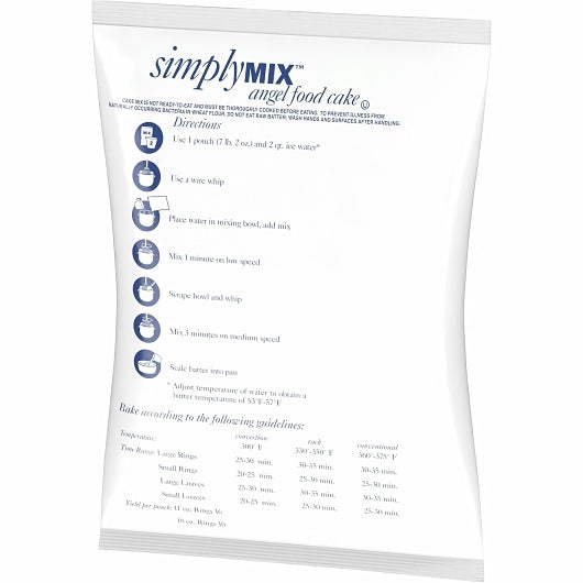 Pillsbury Angel Food Cake Mix, 4 x 114 oz Case - DOT product image 8
