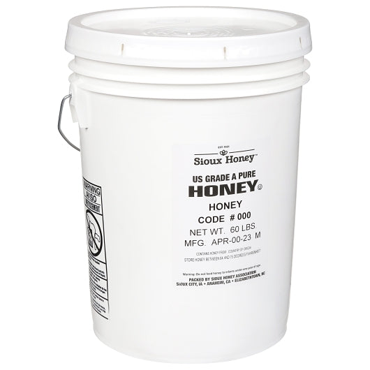 Sue Bee Light Amber Honey Bulk, 1 x 60 lb Case - DOT product image 2