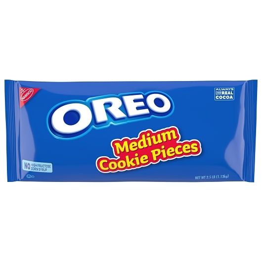 Oreo Medium Cookie Pieces, 4 x 2.5 lb Case - DOT product image 2
