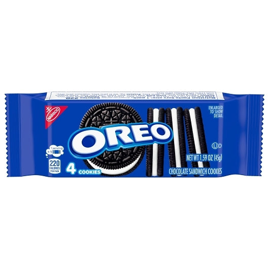 Oreo Cookies-Single Serve, 4 x 10 x 1.59 oz Case - Bakery & Desserts - image 2