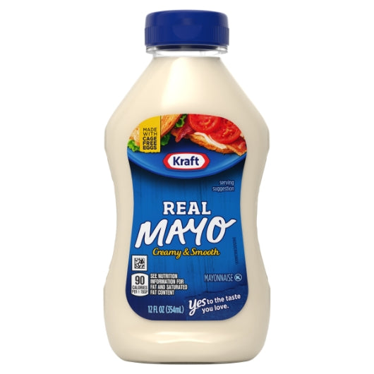 Kraft Squeeze Bottle Mayonnaise Bottle, 12 x 354 ML Case - DOT product image 2