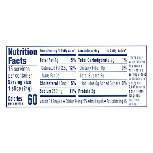Kraft Individually Wrapped American Cheese Singles, 12 x 12 oz Case - DOT product image 8