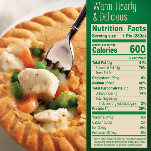 Conagra Marie Calendar Chicken Pot Pie, 12 x 10 oz Case - DOT product image 8