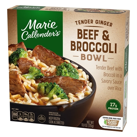 Marie Callenders Beef & Broccoli, 8 x 11.8 oz Case - Frozen Vegetables & Sides - image 2