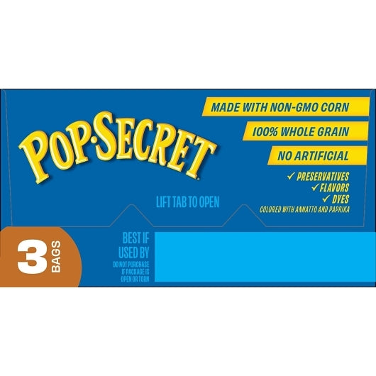 Pop Secret Caramel Popcorn, 6 x 7.92 oz Case - Popcorn, Pretzels & Snack Mix - image 2