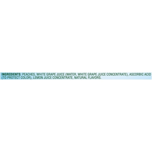 Del Monte Yellow Clingstone Peaches Diced in 100% Juice, 6 x 16 oz Case - DOT product image 8