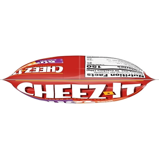 Sunshine Cheez It Duoz Bacon and Cheddar Cheese Crackers, 6 x 4.3 oz Case - Alternate product angle or state