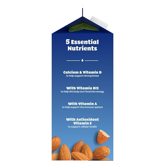 Silk Extended Shelf Life Unsweetened Almond Milk, 6 x 64 fl oz Case - DOT product image 2