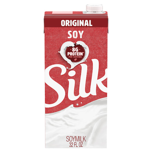 Silk Plain Soymilk, 12 x 32 fl oz Case - DOT product image 2