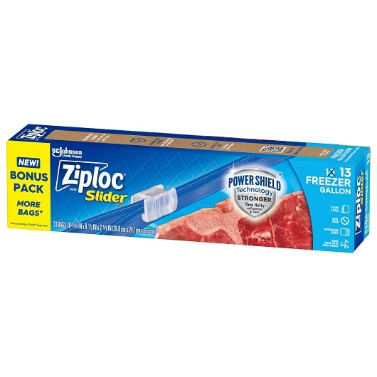 Ziploc Slider Freezer Gal 13Ct, 12 x 13 ct Case - Disposables - image 2