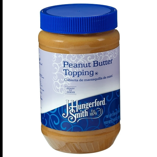 J. Hungerford Smith Peanut Butter Topping, 6 x 40 oz Case - Pantry Ingredients - image 2