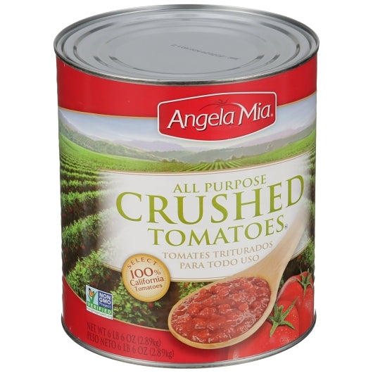 Angela Mia Crushed Tomatoes, 6 x 102 oz Case - DOT product image 2