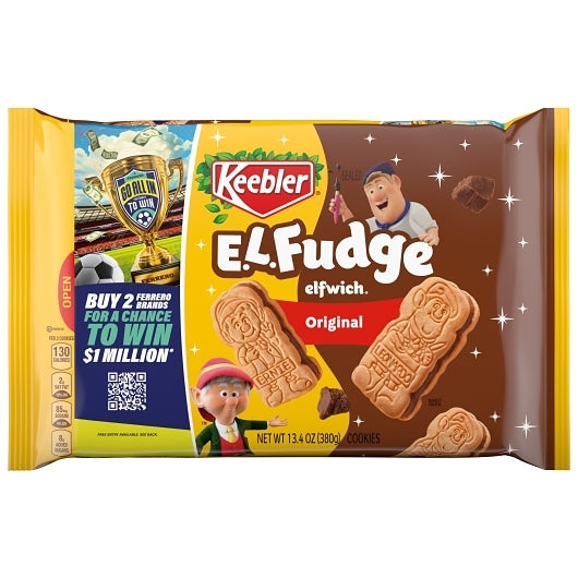 Keebler Elfwich Cookies, 12 x 13.4 oz Case - Bakery & Desserts - image 2