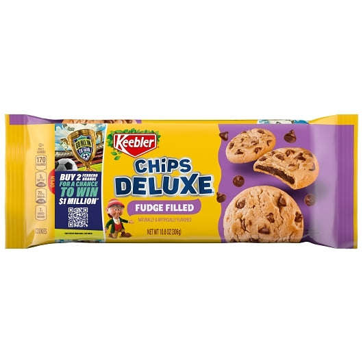 Keebler Fudge Filled Cookies, 12 x 10.8 oz Case - Bakery & Desserts - image 2