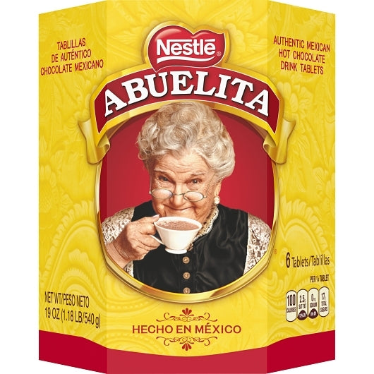 Abuelita Chocolate Tablets Abuelita Authentic Mexican Hot Chocolate Drink Tablets, 12 x 1.188 lb Case - DOT product image 2