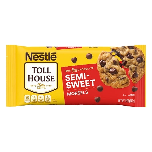 Nestle Toll House Semi Sweet Morsels, 12Oz. (Pack Of 24) - DOT product image 2