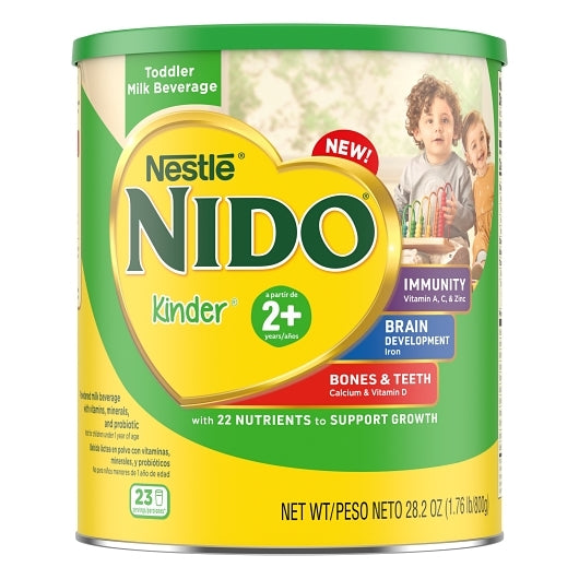 Nido Prebio 2+ Years Toddler Milk Powder, 6 x 1.764 lb Case - Beverages - image 2