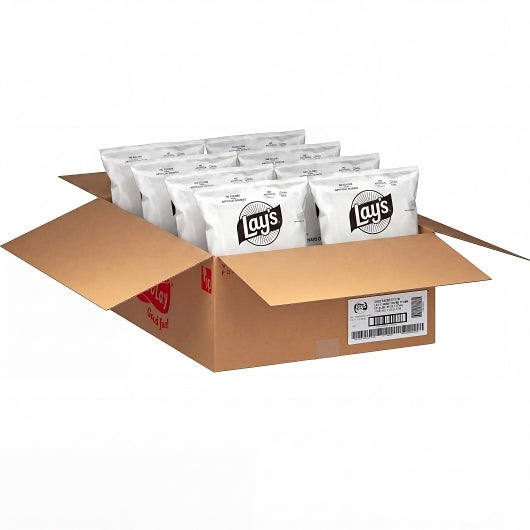 Lay's Classic Potato Chips, 8 x 16 oz Case - Snacks - image 2