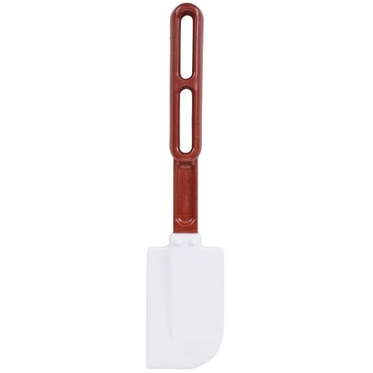 Vollrath 10 Inch Plastic White Spatula with Red Handle, 1 x 1 each Case - DOT product image 2