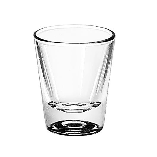 Libbey 1.25 Pressed Whiskey Glass, 1 x 72 each Case - Glassware & Drinkware