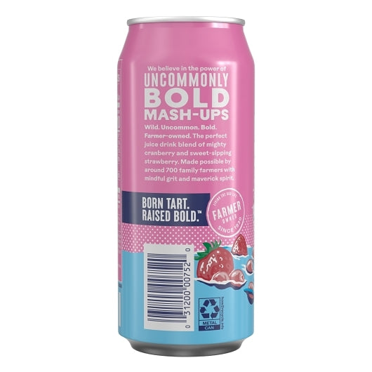 Ocean Spray White Cran Strawberry Juice Drink Can, 12 x 16 fl oz Case - Juices - image 2