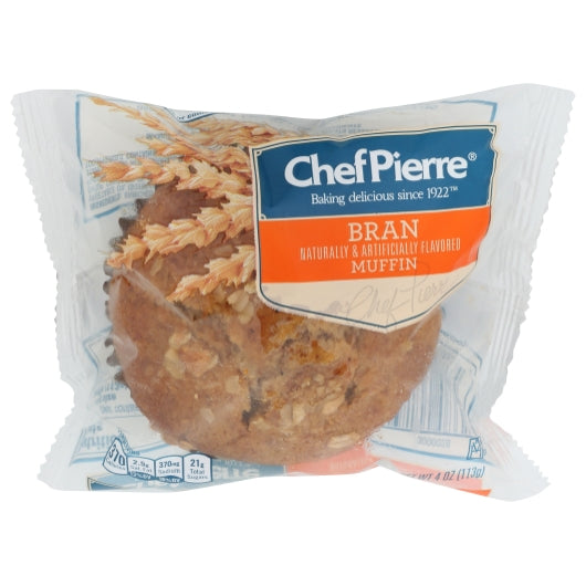 Chef Pierre Individually Wrapped Muffin Variety Pack: 12 Blueberry, 6 Bran & 6 Banana Nut Muffin, 1 x 24 ct Case - DOT product image 2