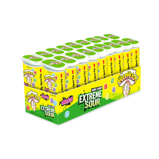 Warheads Extreme Sour Hard Candy Minis, 8 x 18 x 1.75 oz Case - DOT product image 2