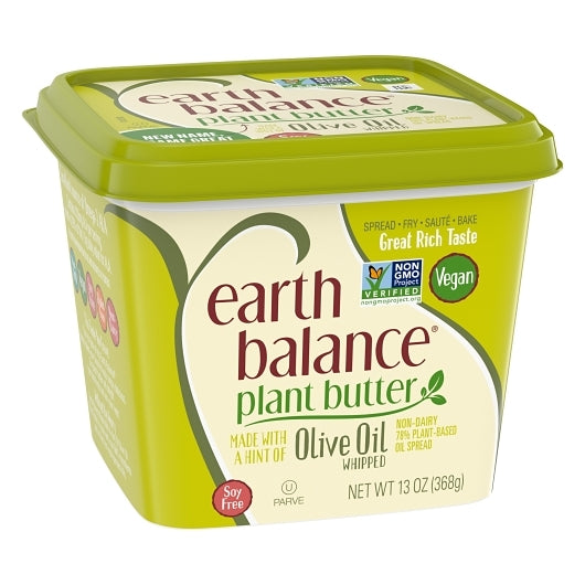 Earth Balance Extra Virgin Olive Oil Buttery Spread, 6 x 13 oz Case - DOT product image 2